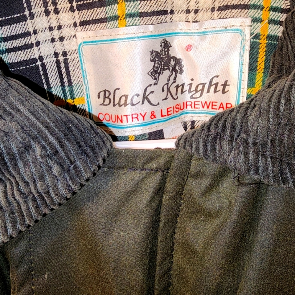Vintage oil cloth duster coat